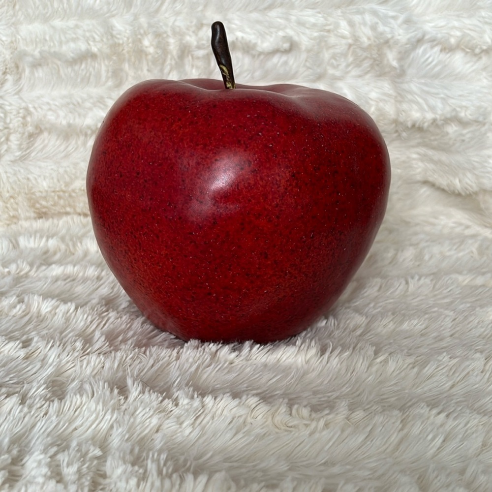 Red Apple Oversized Home Accent